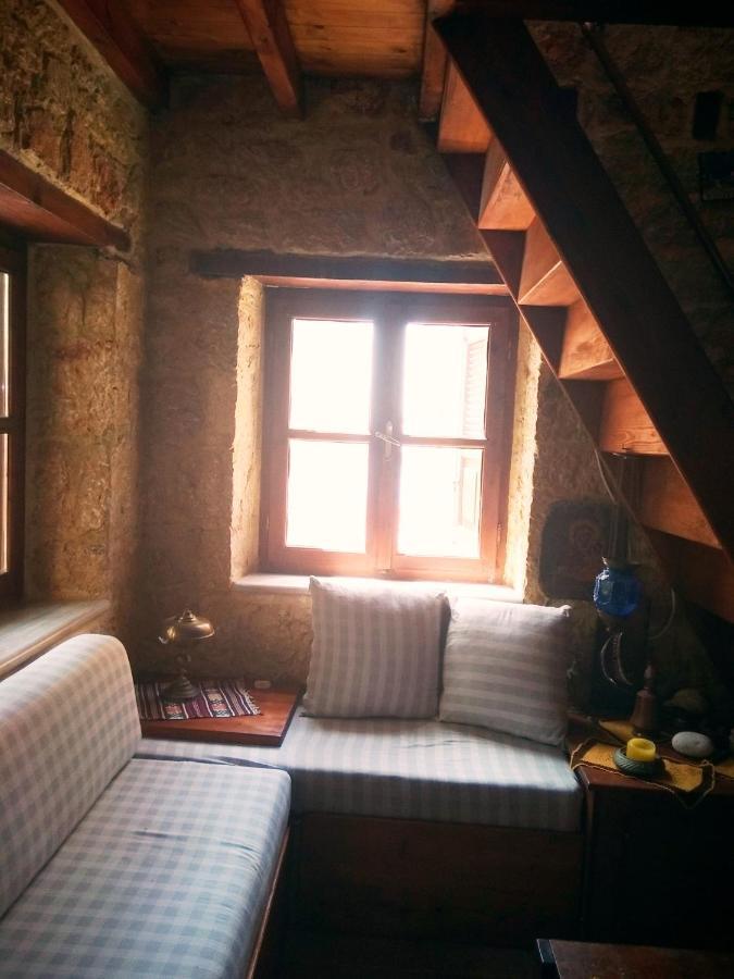 Rosalia Apartments Chalki Town Bagian luar foto